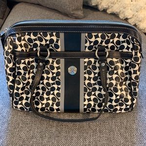 Leather Coach bag